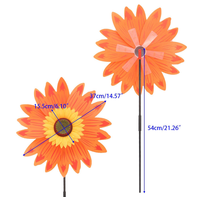 Sonnenblume Windmühle