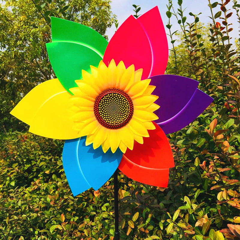 Sonnenblume Windmühle