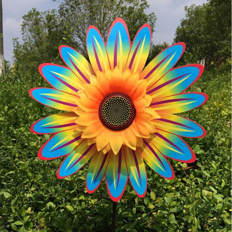 Sonnenblume Windmühle